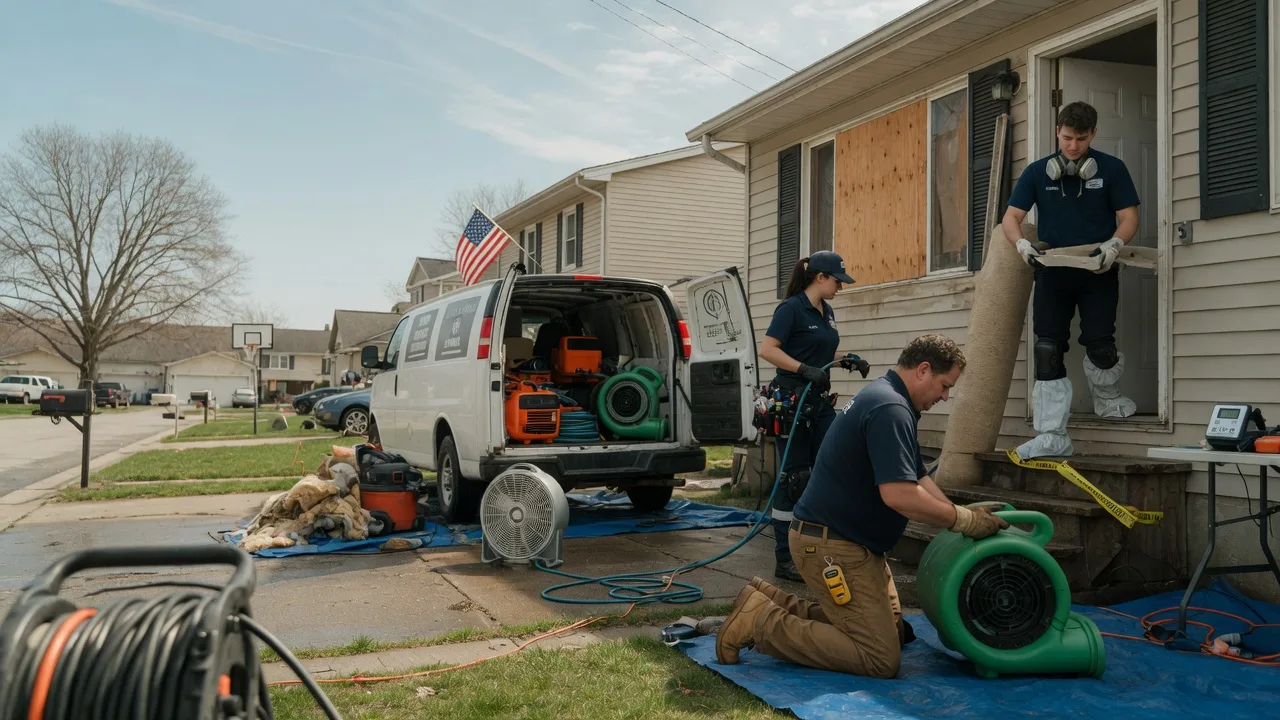Water Damage Restoration in Blount, WV near me